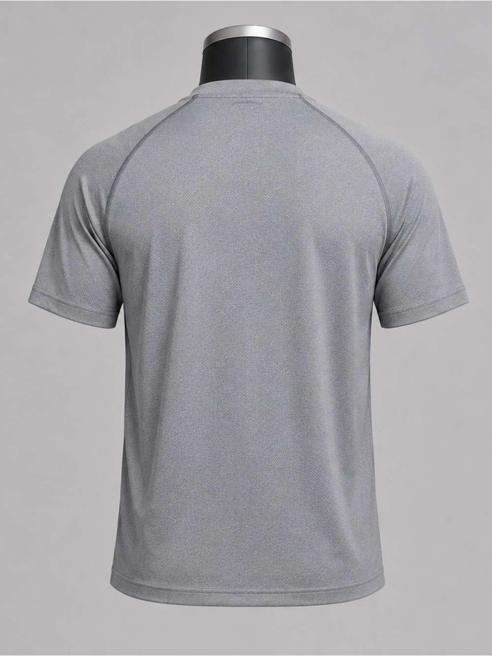 Nike Light Gray Performance Short Sleeve Tee - Picture 3 of 6